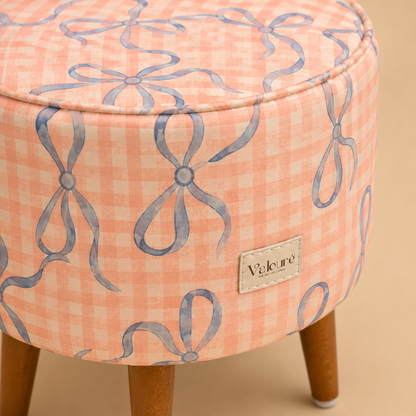 BOWKINS ottoman styled in a room