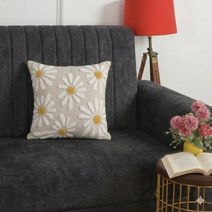 Daisy Bloom Cushion Cover