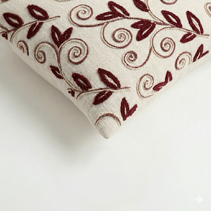 Floral Vine Cushion Cover